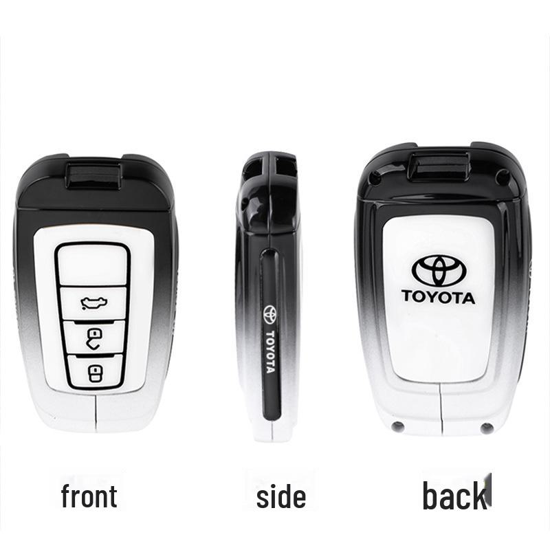 Чехол для ключа Toyota 2024 для Asia Dragon, Camry, Corolla, Lelink, Highlander, Rongfang - чехол для ключа и пряжка