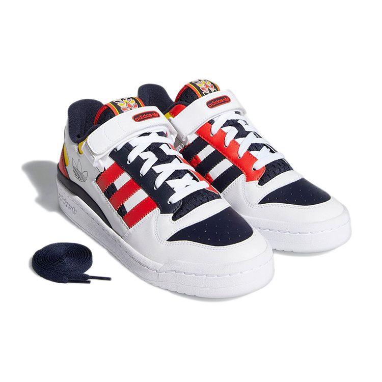 adidas Forum Low Legend Ink Red Кроссовки унисекс White Cloud-White GZ9112