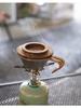 CAMPING MOON Sierra Cup Walnut Solid Wood Coaster of Lid, Wood, (Set 2, 12cm) S-MG-2P