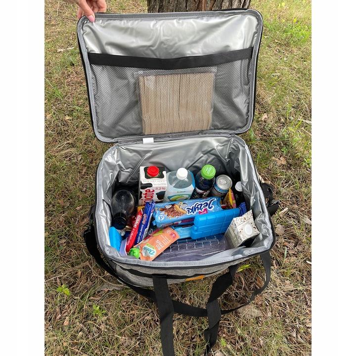 Wielka Torba Termiczna Na Plażę I Piknik 40L Xxl