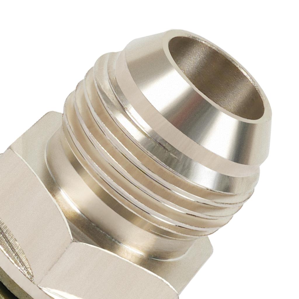 Car Modified Accessories DIY Turbos Oil Pan Oil Sump Return Drain Adapter Bung Fitting 10AN To M18x1.5mm No Weld