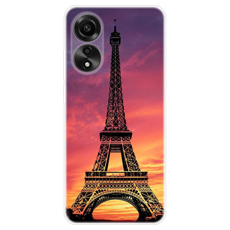 Для OPPO A78 OPPOA78 4G чехол Мягкая силиконовая задняя крышка чехол для телефона с рисунком мультфильма Креатив