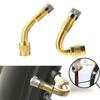 Brass 45/135 Degree Car Bike Tyre Valve Tube Tire Repair Tools Tire Stem Extender Extension Adaptor