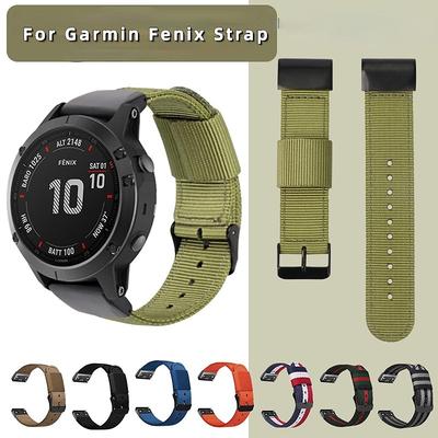 26 22 20 мм нейлоновый ремешок для часов с быстросъемным креплением для Garmin Fenix 7X 7 6 6X Pro 5 5X/5XPlus 3 HR Часы холщовый ремешок Браслет на запястье