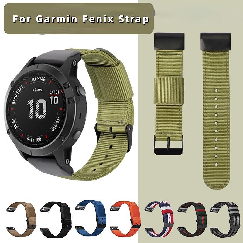 26 22 20 мм нейлоновый ремешок для часов с быстросъемным креплением для Garmin Fenix 7X 7 6 6X Pro 5 5X/5XPlus 3 HR Часы холщовый ремешок Браслет на запястье