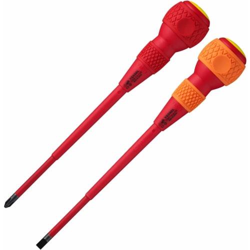 VESSEL Ball Grip Insulated Driver Set of 2 +2 X 150 / -6 X 150 202PS-2