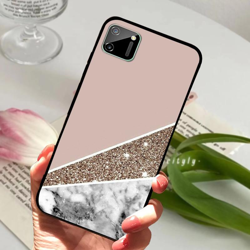 Чехол для Realme C11 2021, противоударный, мягкий силикон, ТПУ, задняя крышка для телефонов Realme C11 2020, RealmeC11 C 11, милые Fundas Capa