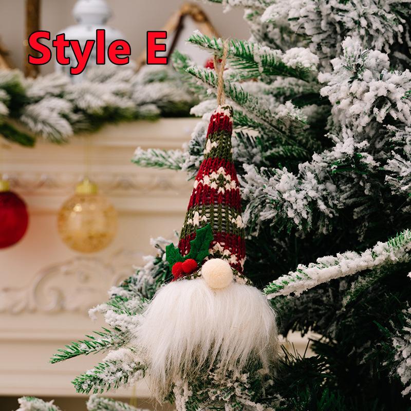 Новый 5/1 шт светодиодный светящийся гном рождественский безликий кукла веселое рождественское украшение для дома Navidad Natal Новый год 2025 рождественские подарки