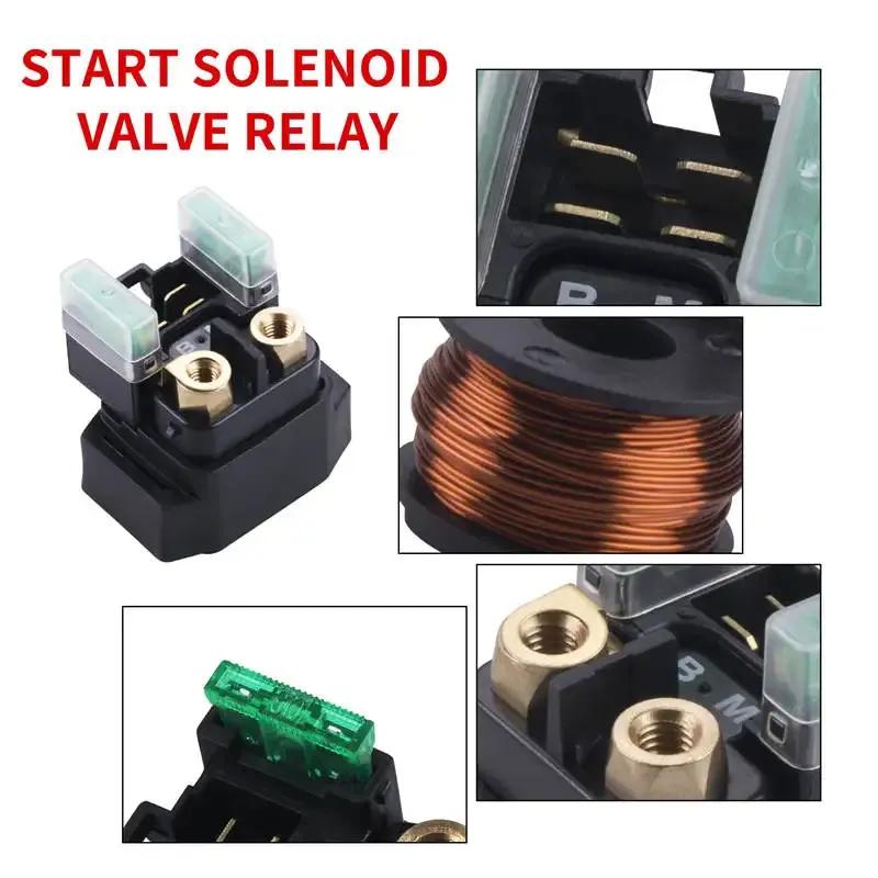 Motorcycle GE Parts Starter Relay Solenoid for Yamaha YZFR6 YZF-R6 YZF-R7 FJR1300 GTS1000A Raider S Star Roadliner Stratoliner