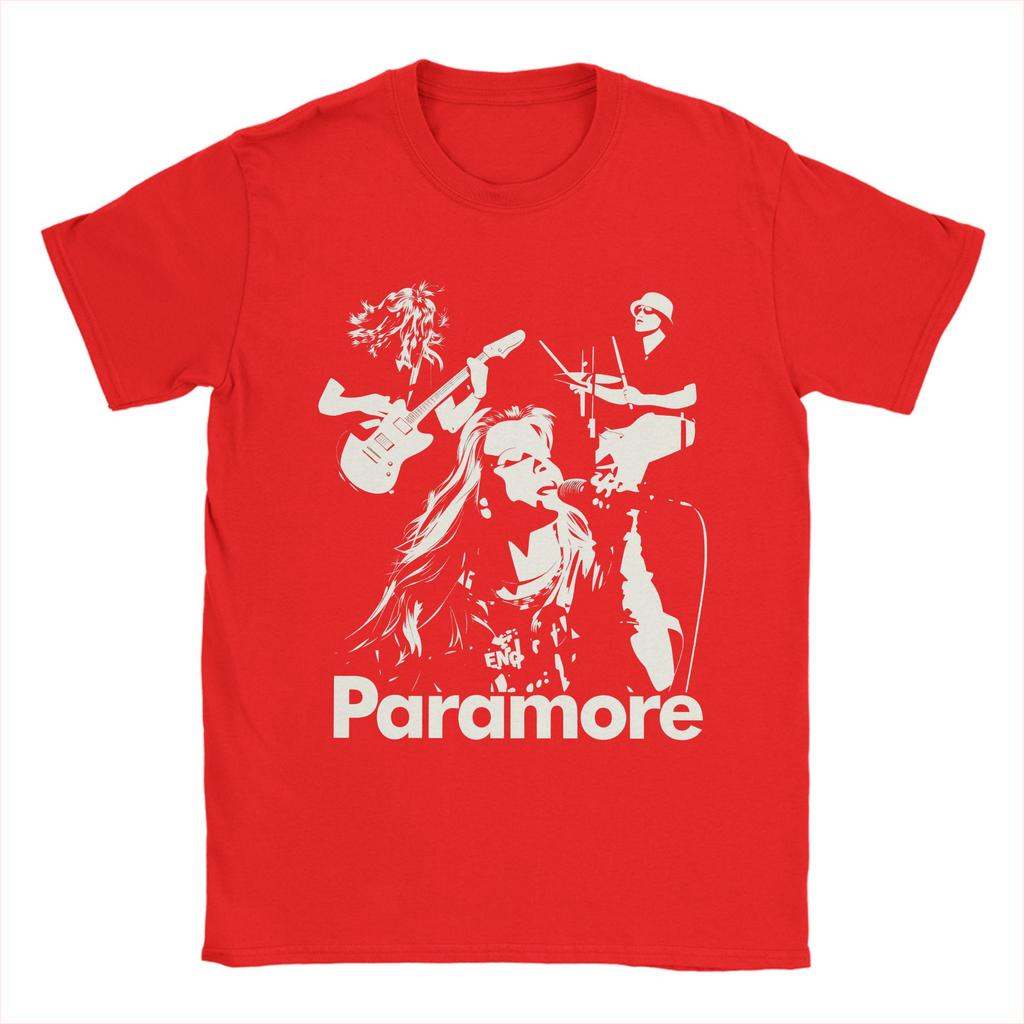 Хлопковая футболка Paramore для мужчин, летняя, смешные футболки, с круглым вырезом, повседневные футболки, одежда с принтом оверсайз
