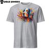 Vibrant English Setter Dog Unisex T-Shirt | Colorful Tee with Splash Design