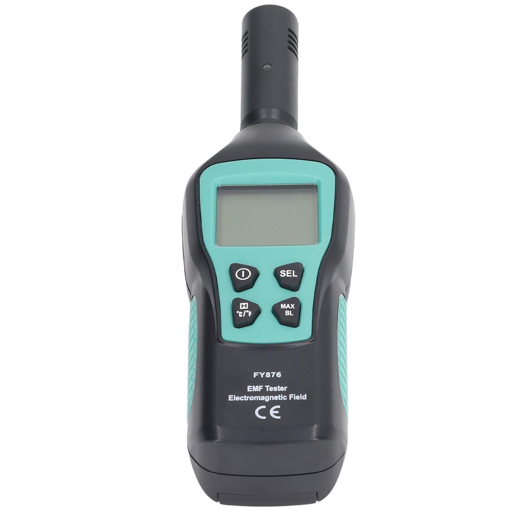 EMF Meter Electromagnetic Field Detector Handheld Temperature Tester for TV Computer