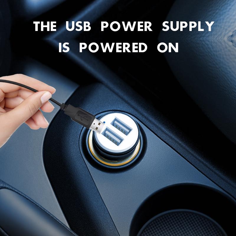 USB-подсветка салона автомобиля, 64 цвета, волоконно-оптические полосы, несколько режимов, приложение, управление музыкой, RGB, декоративная неоновая лампа окружающего освещения