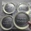 For Audi  A34Pcs Car Wheel Center Hub Caps Badge Rim Hubcap 8N0601165A 4B0601165A Accessories For Audi A3 A4 A5 S6 S8 TT A8 Quattro Emblem