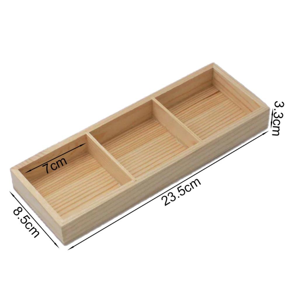 Multifunctional Succulent Flowerpot Tray Multi-grids Desktop Sundries Organizer Storage Box