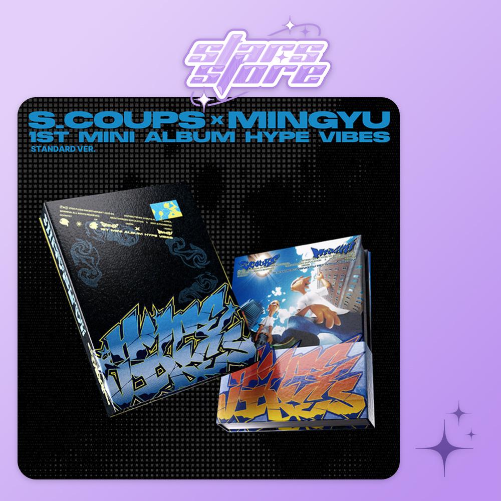 (ПРЕДВАРИТЕЛЬНЫЙ ЗАКАЗ) S.COUPS X MINGYU (СЕМНАДЦАТЬ) - 1-й Мини-альбом HYPE VIBES