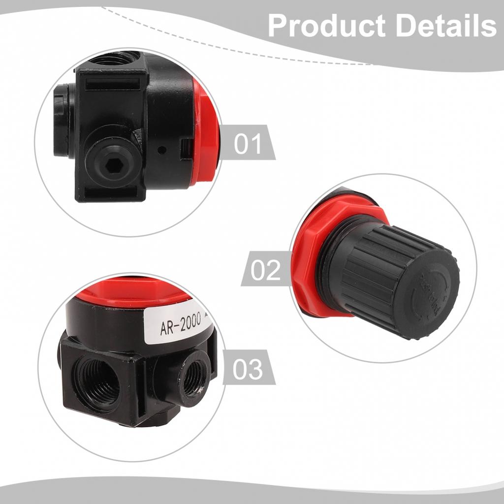 Манометр контроля давления воздуха Регулирующий клапан Простая установка