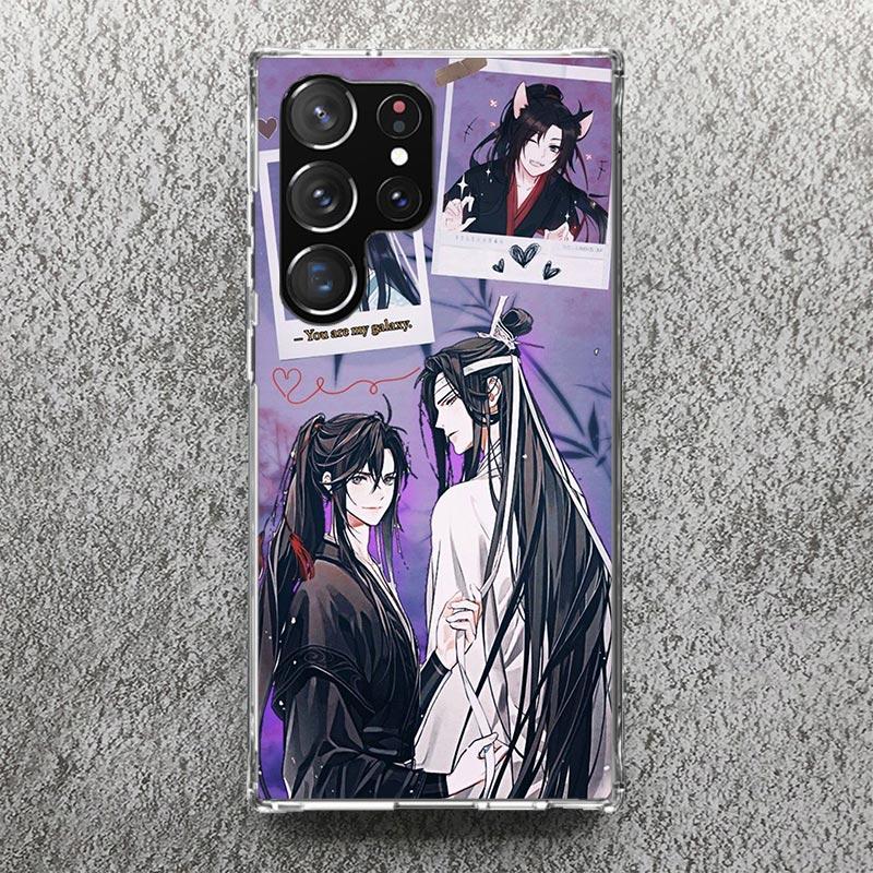 Чехол для телефона Mo Dao Zu Shi MDZS Манга Для Samsung Galaxy S25 S24 S23 Ultra S22 Plus S21 S20 FE S10 + S25Ultra S24U Мягкий чехол Защитный