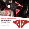 ДЛЯ MONKEY 125 DAX 125 GROM MSX125 ST125 2013-2025 2024 Аксессуары для мотоцикла Кронштейн фары Кронштейн поворотника Держатель лампы