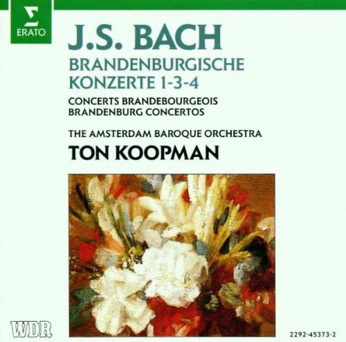 CD ИОГАНН SEBASTIAN BACH ТОН КОПМАН Бранденбургские концерты 134 2292453732 Erato 1985 Германия Классика Б/У