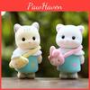 Action Sylvanian Families Figure Model Flocked Animal Toy For Home Decor Gift