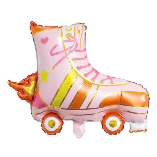 3 шт. Диско-шары, Надувные очки, Шары в виде роликов/скейтов/бумбоксов, Фольгированные шары в ретро-цветах 80-х 90-х годов для диско-тематики, Праздничные принадлежности