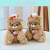 Chef Bear Teddy Costume Soft Plush Doll With Dressup For Children Entertainment
