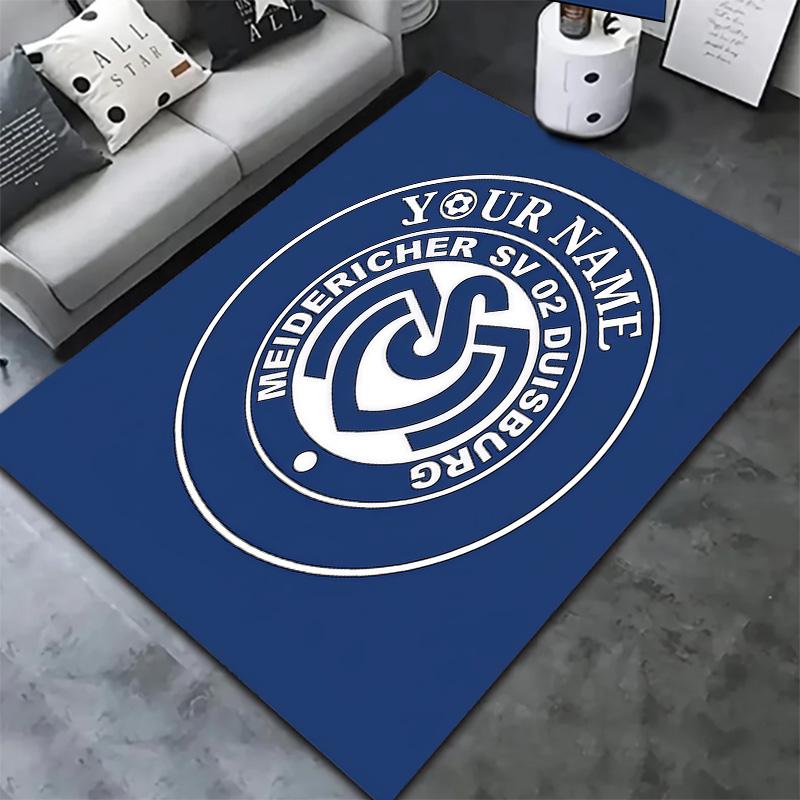 Msv Duisburg Custom Name Carpet Rug For Living Room Bedroom Home Sofa Decoration Kids Play Nonslip Floor Mat