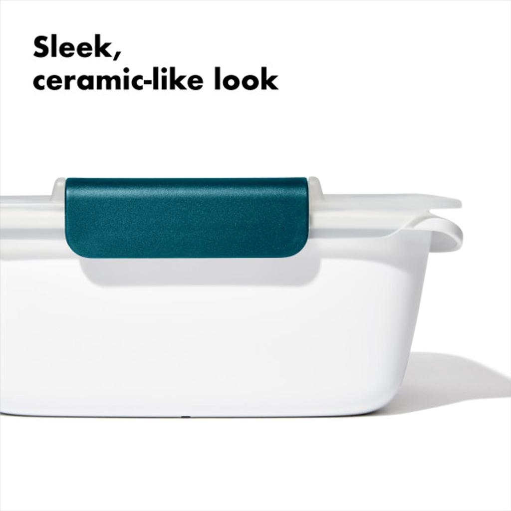 OXO Prep Go Salad with Dressing Microwave and Dishwasher & Container, 1.5L, Leak-Proof, Cup, Safe.