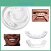 Teeth Upper Lower Dental Veneers Denture Tooth Cover Simulati Set
