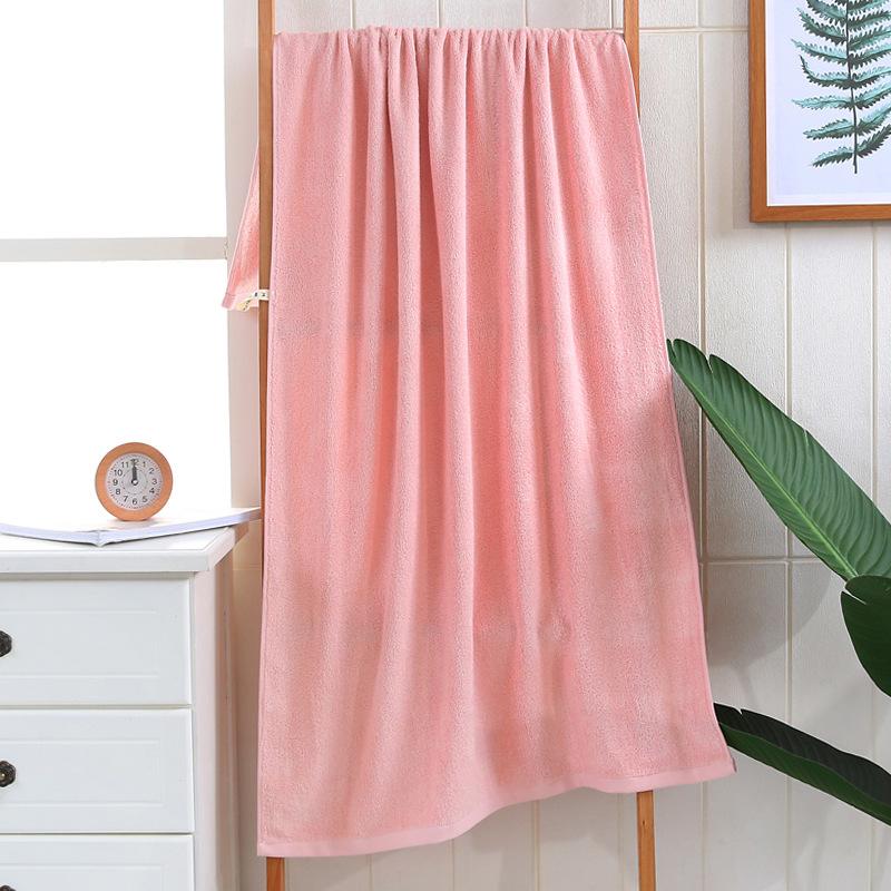 Bamboo Fiber Bath Towel Natural Wormwood Antibacterial Bath Towel Soft Water Absorption Antibacterial and Antibacterial Household Large Towel