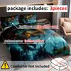 Fashion Novel Duvet Cover Set Flying Dragon Print Bedding Set Soft Comfortable Washable Microfiber Duvet Cover For Bedroom