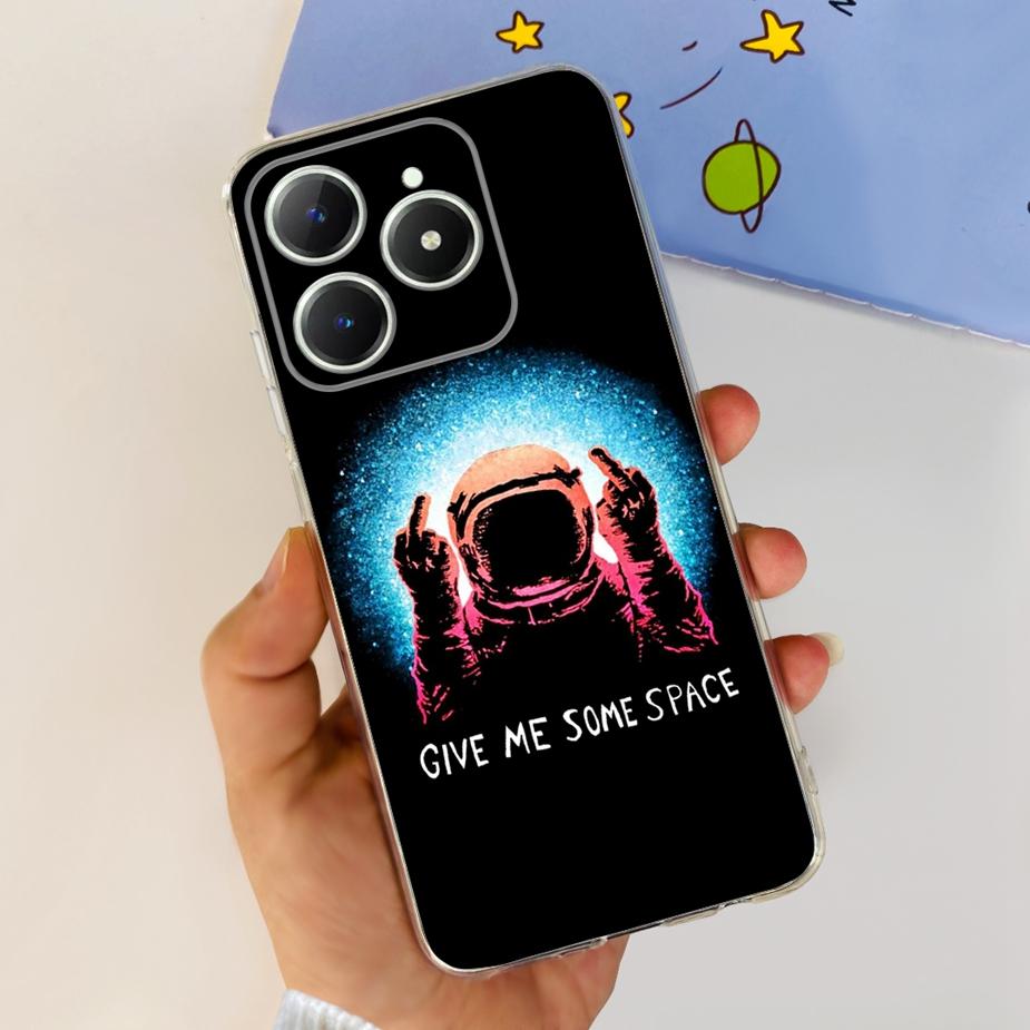 Чехол для Realme C61 Чехол для Realme C63 RMX3939 Новый модный расписной чехол Мягкий силиконовый чехол Для Realme C61 C 63 RealmeC61 RealmeC63 Сумки