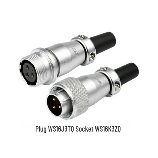 WEIPU WS16 Air Mating Circular Connector, 2-10 Pin.