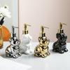280ml Liquid Soap Dispensers Creative puppy shower gel bottle Toilet ceramic hand sanitizer bottle Press sub bottle lotion