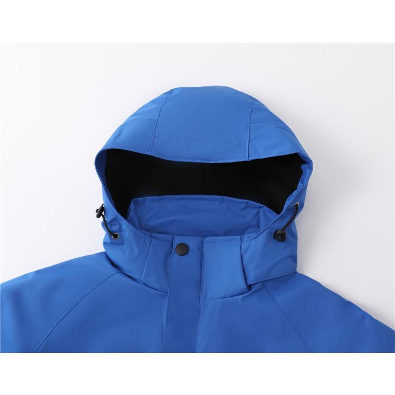 Autumn Outdoor Cold Proof Reflective Men Women Plush Stormtrooper Clothes for Delivery, Running Errands, Driving, Work Clothes, Jacket