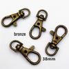38 мм античная бронзовая застежка-карабин брелок/пряжка для сумки собака - аксессуар для самостоятельного изготовления