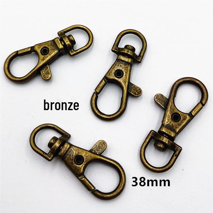 38 мм античная бронзовая застежка-карабин брелок/пряжка для сумки собака - аксессуар для самостоятельного изготовления