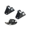 Rear Upper Shock Bar Pin Eliminator Kit for 1984-2006 Wrangler TJ XJ ZJ LJ