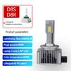 2PCS D3S D1S D2S LED CANBUS Xenon Headlight CSP 6000K White HID LED Headlight Led Bulbs Plug and Play