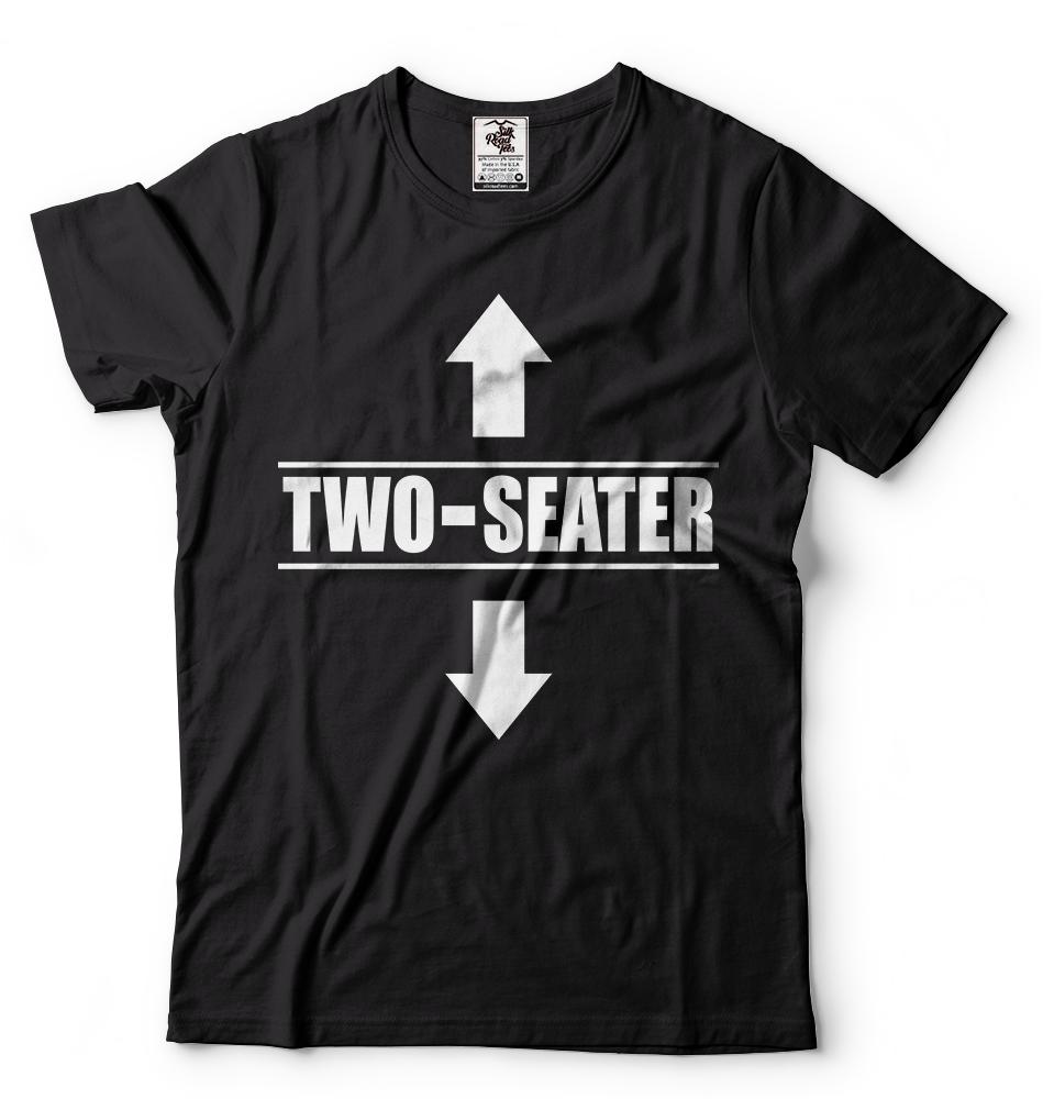 Two Seater Arrows Funny College Humor t shirt gift tee Sarcastic T shirt