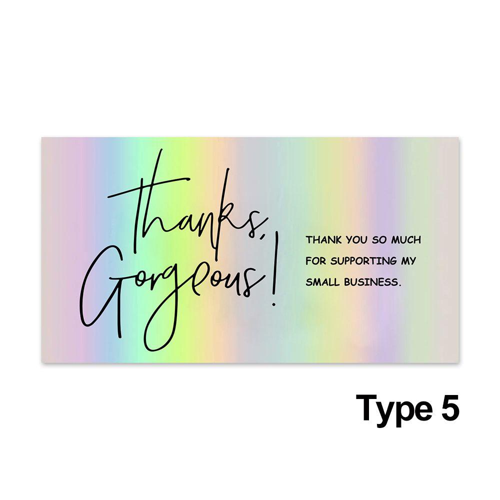 Greeting Postcard Appreciate Cards Thank You For Your Order Beyond Grateful Labels Thanks Gorgeous