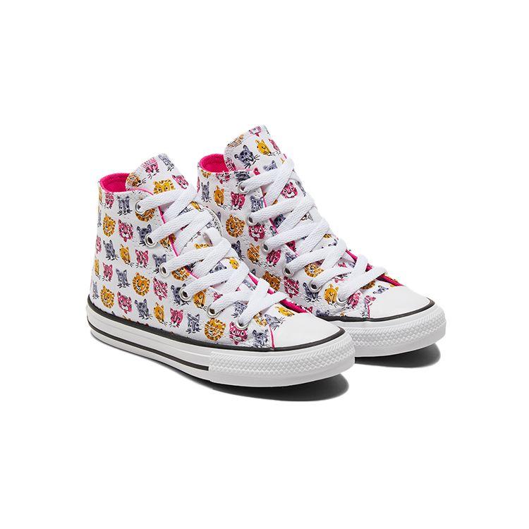 Converse Кеды Chuck Taylor All Star Youth High Top, холщовые, разноцветные, 671706C