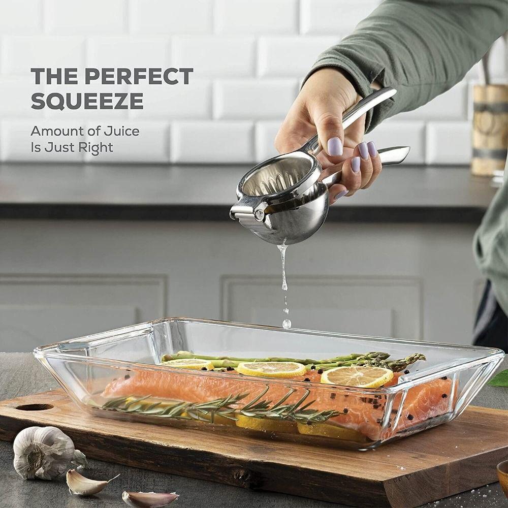 Stainless Steel Fresh Juice Lime Hand Press Lemon Squeezer Kitchen Juicer