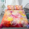 Mandala King Queen Duvet Cover Bohemian Bedding Set For Teens Adults Girls Exotic Ethnic Floral 2/3pcs Polyester Comforter Cover