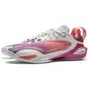 Новые низкие баскетбольные кроссовки LiNing Flash Strike 11 для высоких результатов Мужские Лилейно-фиолетовый Закат Розовый ABAU053-19