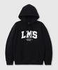 Худи оверсайз с фирменным патчем Lms [Черный]