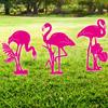 Upgraded Pink Flamingo Yard Ornaments Flamingo Garden Statue Pink Flamingo Garden Yard Decorations 40cm/16-inch Durable