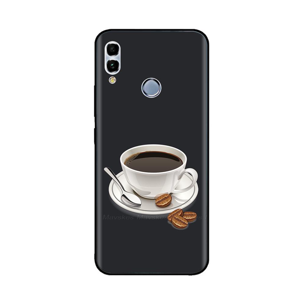Для Huawei P Smart 2019 6.21" Мягкий Черный Силиконовый Чехол-Задняя Крышка для Телефона Для Huawei P Smart 2019 POT-LX1 POT-LX3 POT LX1 Чехол-Сумка
