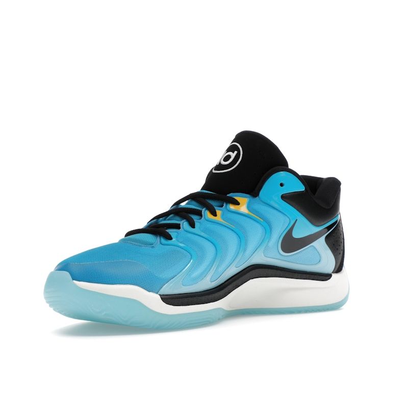 Nike KD 17 N7 Men Sneakers Blue Dark-Turquoise Black HJ9090-488